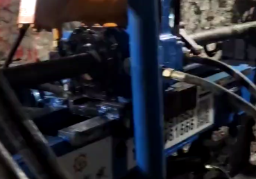 坑道內現場施工視頻案例  坑道鉆機現場施工